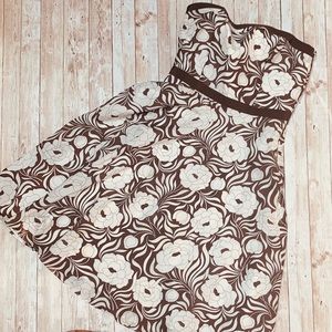 Ann Taylor strapless party dress